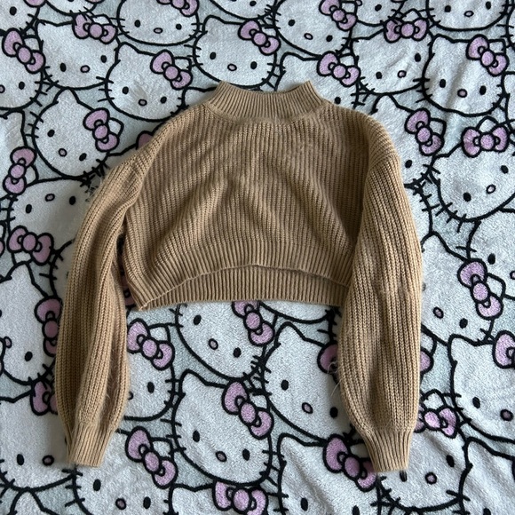 Tan Women's Sweater - Picture 2 of 2
